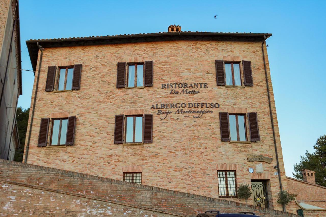 Albergo Diffuso Borgo Montemaggiore Montemaggiore al Metauro Eksteriør bilde