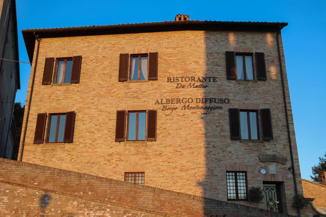 Albergo Diffuso Borgo Montemaggiore Montemaggiore al Metauro Eksteriør bilde